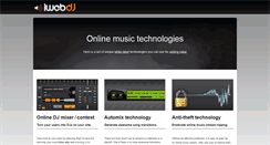 Desktop Screenshot of iwebdj.com